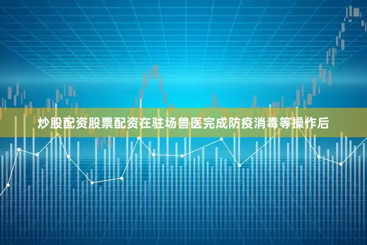 炒股配资股票配资在驻场兽医完成防疫消毒等操作后